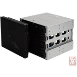 CFP52B, cooling front panel, converter 3x5.25'' into 4x3.5'' hot-swap bays, Black [24]